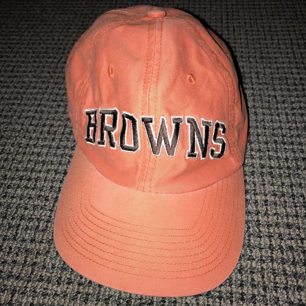 Cleveland Browns Letter‎ Script Orange Adjustable Hat By Puma